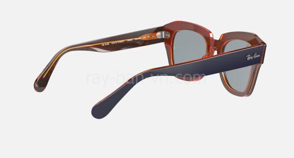 Ray-Ban STATE STREET ORANGE FLUO RB2186 1329I5 49-20