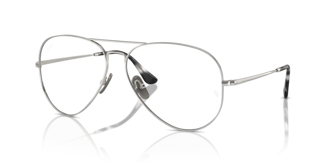 Ray-Ban Optical Aviator titanium 0RX8789 1002