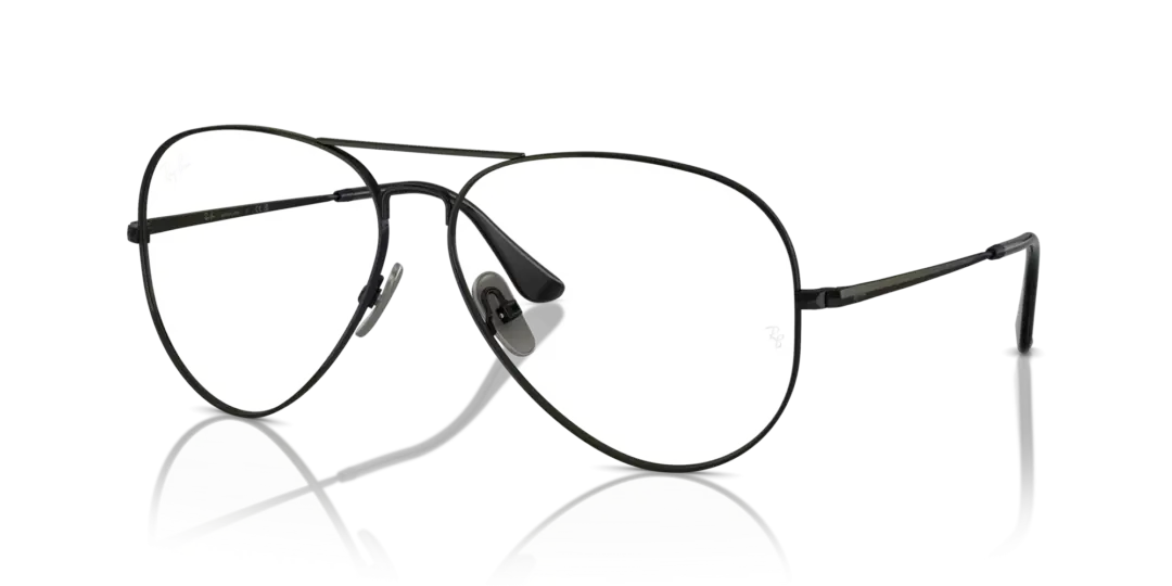 Ray-Ban Optical Aviator titanium 0RX8789 1244