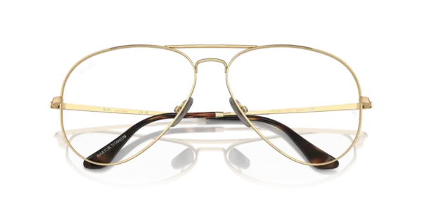 Ray-Ban Optical Aviator titanium 0RX8789 1247