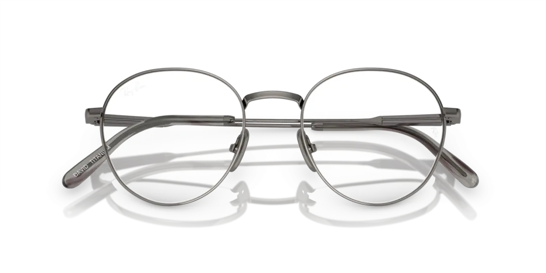 Ray-Ban Optical David titanium 0RX8782 1000