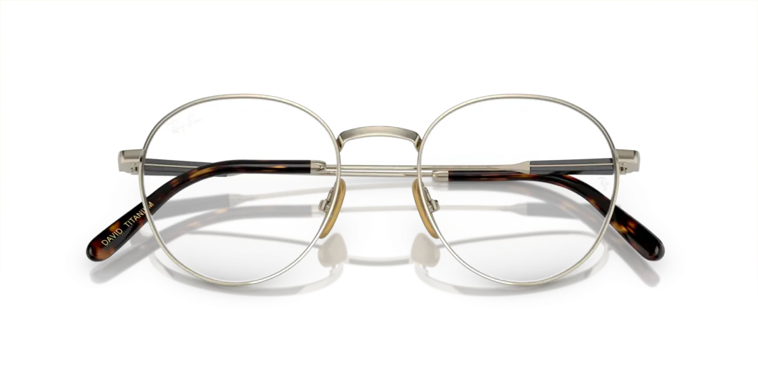 Ray-Ban Optical David titanium 0RX8782 1246